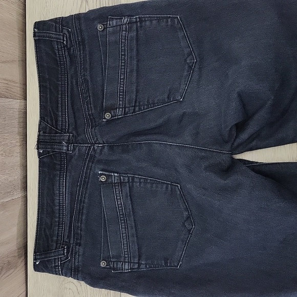 🛍Democracy Womens 6 Ab Technology Dark Wash Denim Jeans Cotton Tapered Leg - Picture 7 of 8